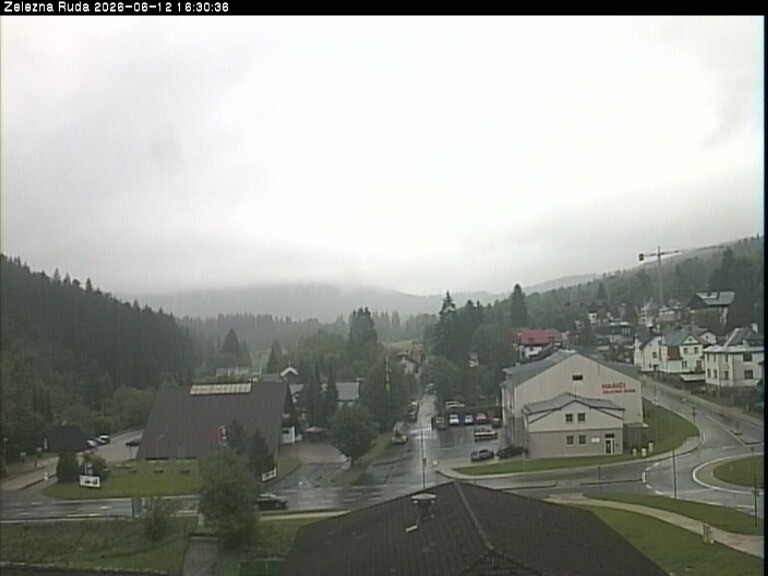 Archived image Webcam Zelezna Ruda: centre