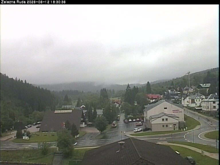 Archived image Webcam Zelezna Ruda: centre