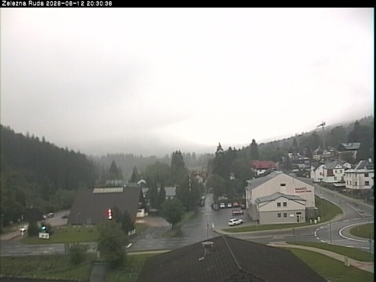 Archived image Webcam Zelezna Ruda: centre