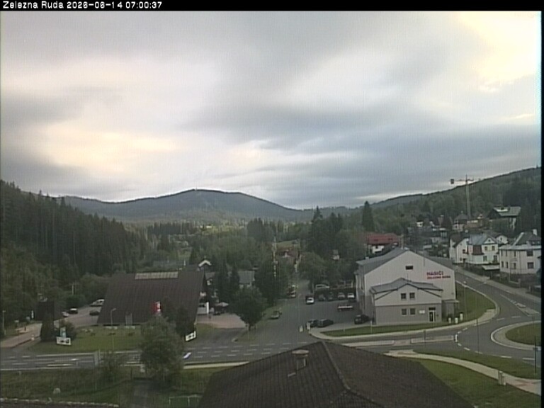 Archived image Webcam Zelezna Ruda: centre