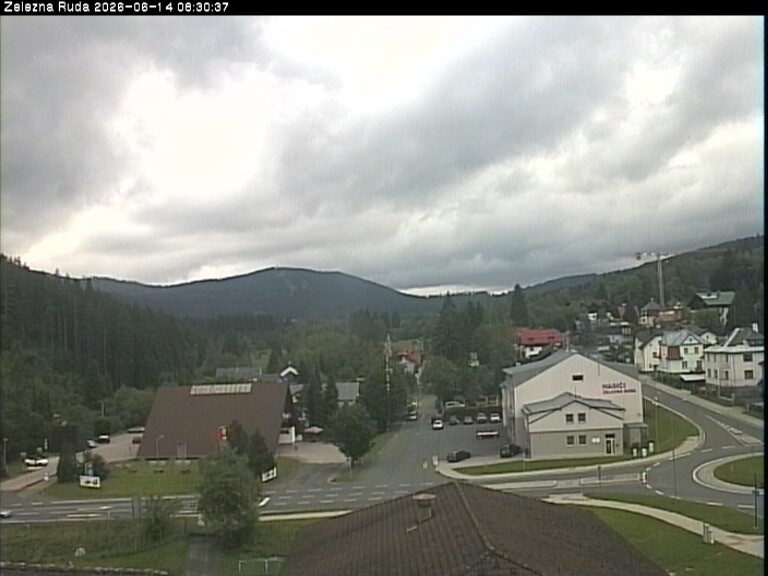 Archived image Webcam Zelezna Ruda: centre