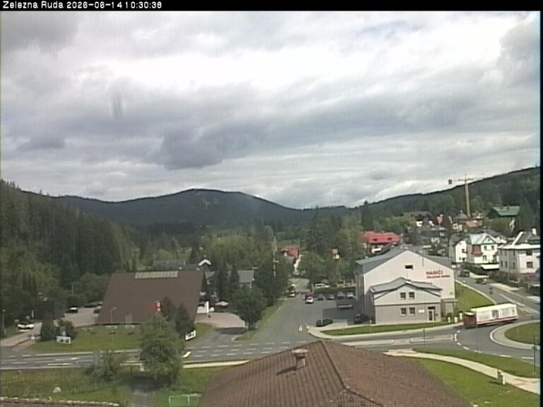 Archived image Webcam Zelezna Ruda: centre