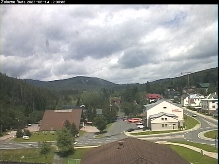 Archived image Webcam Zelezna Ruda: centre