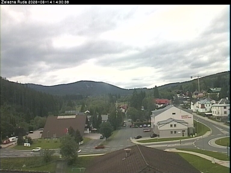 Archived image Webcam Zelezna Ruda: centre