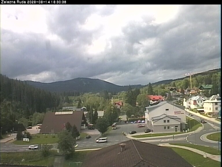 Archived image Webcam Zelezna Ruda: centre