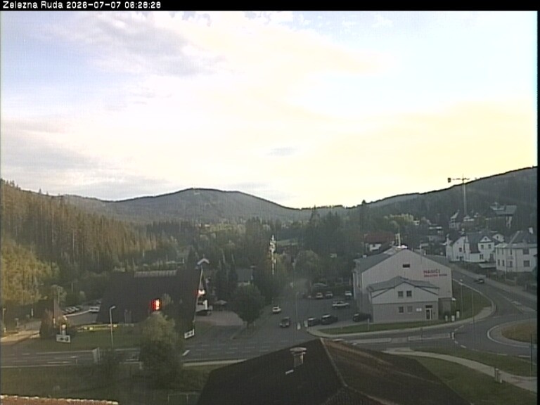 Archived image Webcam Zelezna Ruda: centre
