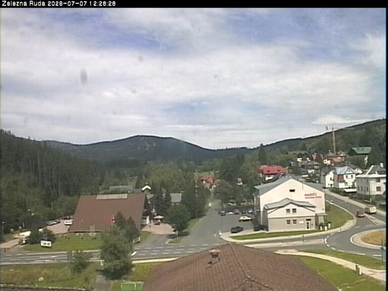 Archived image Webcam Zelezna Ruda: centre