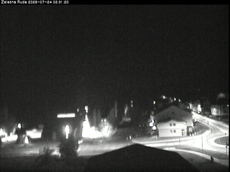 Archiv Foto Webcam Zelezna Ruda: Im Ort