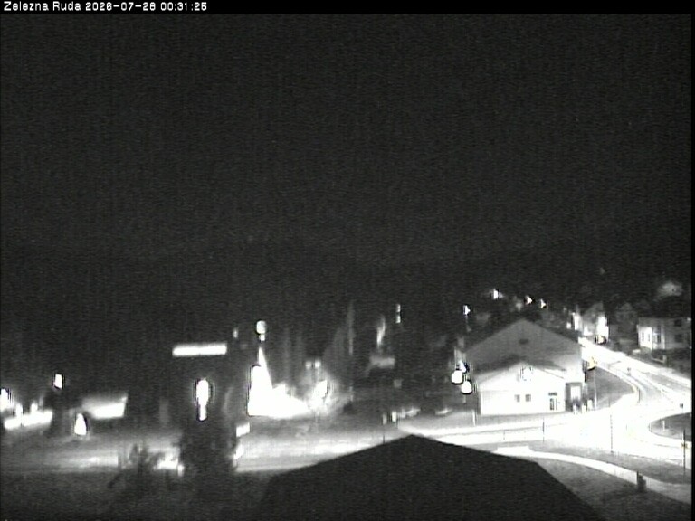 Archived image Webcam Zelezna Ruda: centre