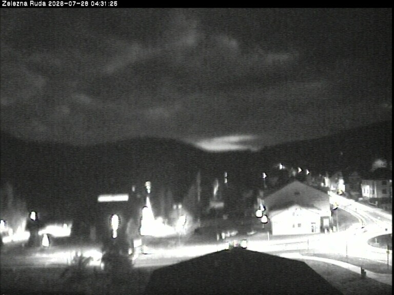 Archived image Webcam Zelezna Ruda: centre