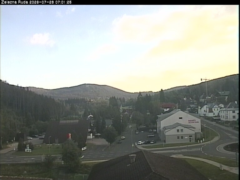 Archived image Webcam Zelezna Ruda: centre