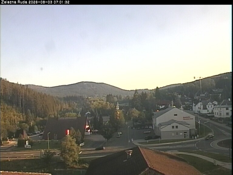 Archived image Webcam Zelezna Ruda: centre