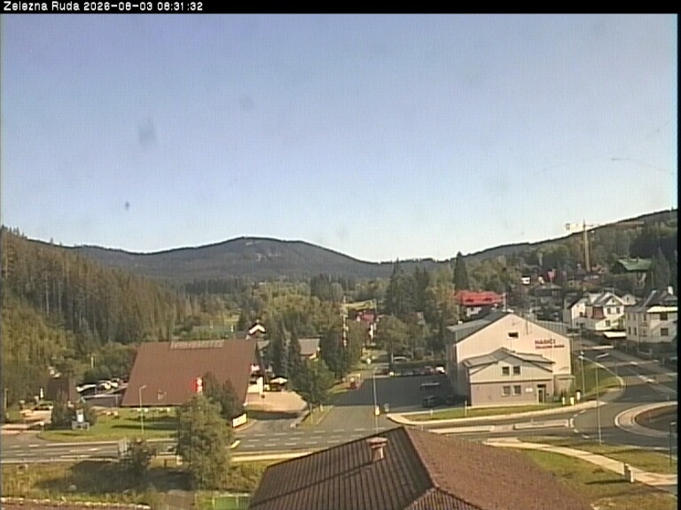 Archived image Webcam Zelezna Ruda: centre