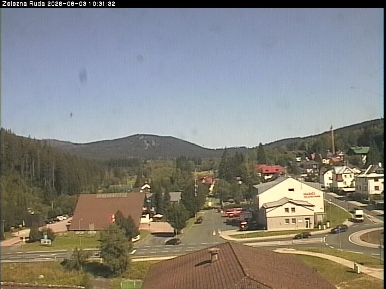 Archived image Webcam Zelezna Ruda: centre