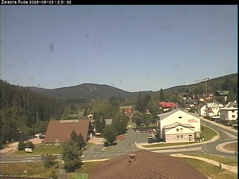 Archived image Webcam Zelezna Ruda: centre