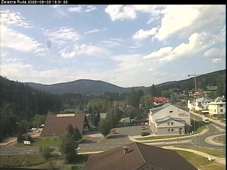 Archived image Webcam Zelezna Ruda: centre