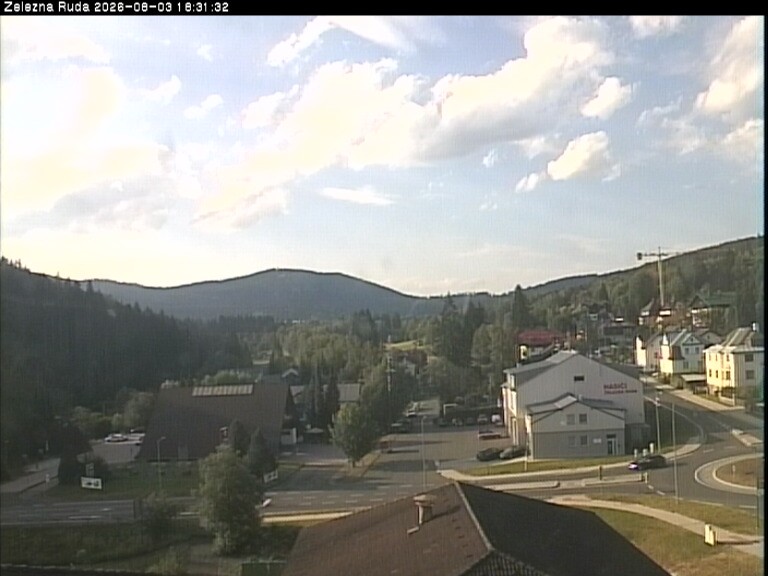 Archived image Webcam Zelezna Ruda: centre