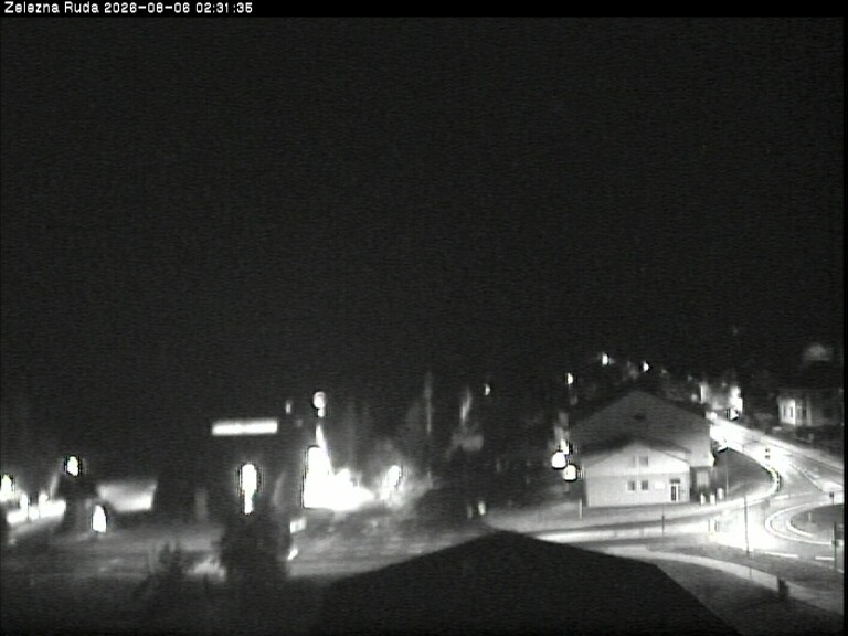 Archiv Foto Webcam Zelezna Ruda: Im Ort