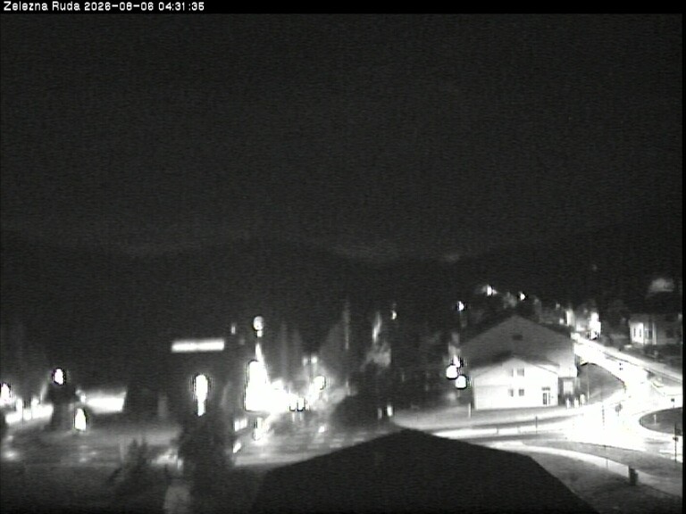 Archiv Foto Webcam Zelezna Ruda: Im Ort