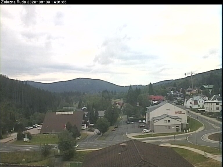 Archived image Webcam Zelezna Ruda: centre