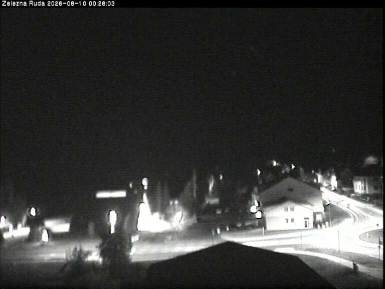 Archiv Foto Webcam Zelezna Ruda: Im Ort