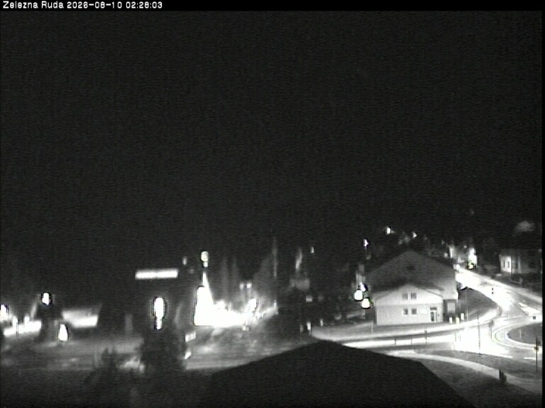 Archiv Foto Webcam Zelezna Ruda: Im Ort