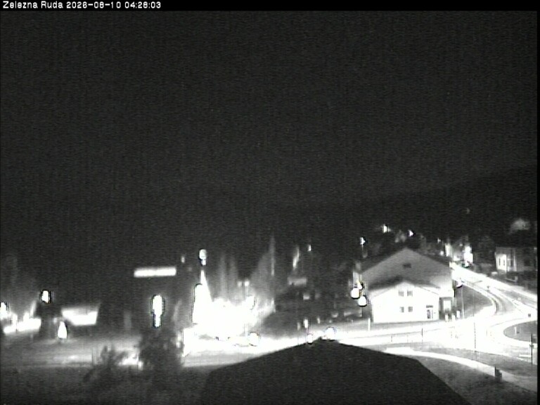 Archiv Foto Webcam Zelezna Ruda: Im Ort