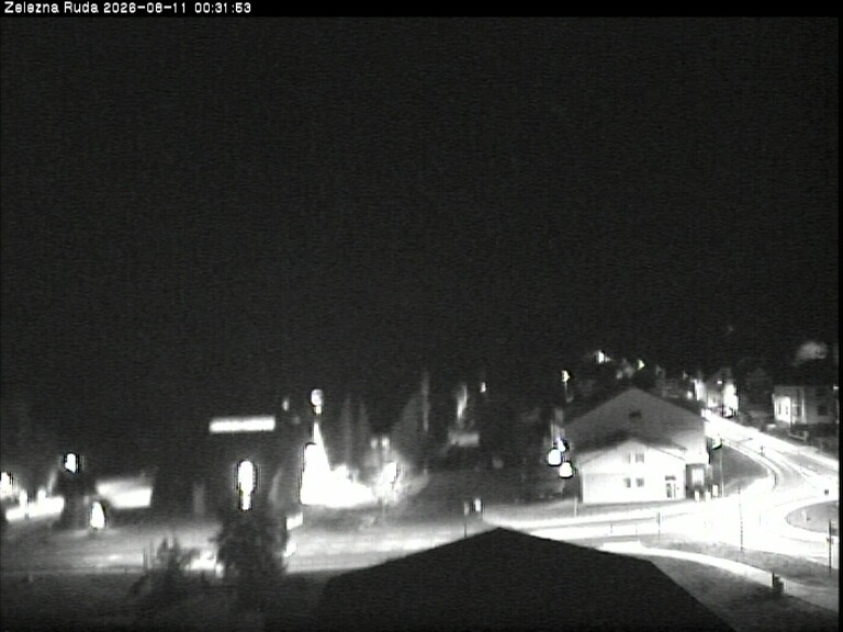 Archiv Foto Webcam Zelezna Ruda: Im Ort