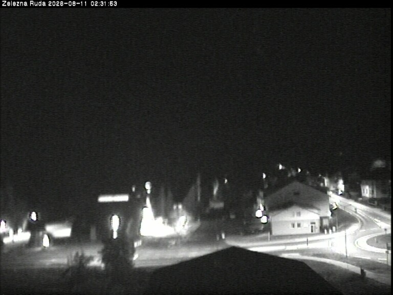 Archiv Foto Webcam Zelezna Ruda: Im Ort
