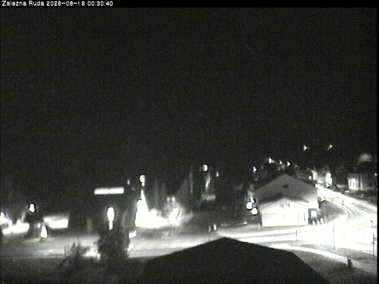 Archiv Foto Webcam Zelezna Ruda: Im Ort