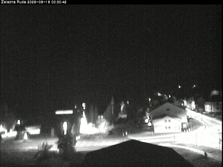 Archiv Foto Webcam Zelezna Ruda: Im Ort