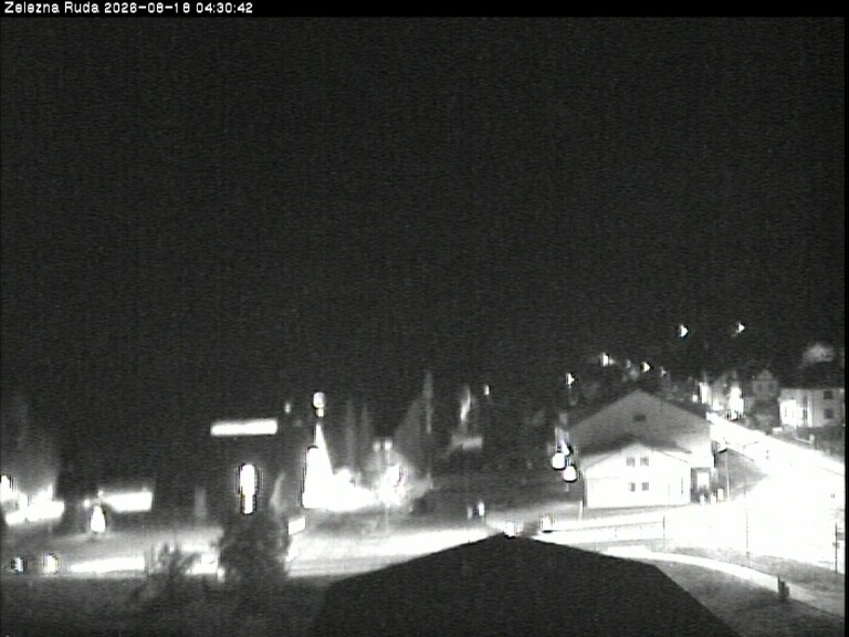 Archiv Foto Webcam Zelezna Ruda: Im Ort