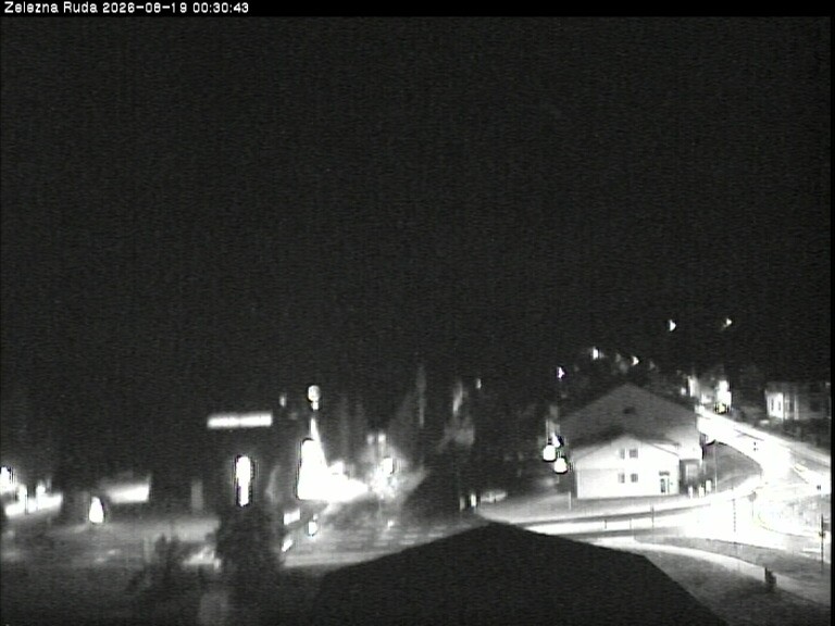 Archiv Foto Webcam Zelezna Ruda: Im Ort
