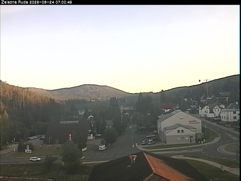 Archived image Webcam Zelezna Ruda: centre