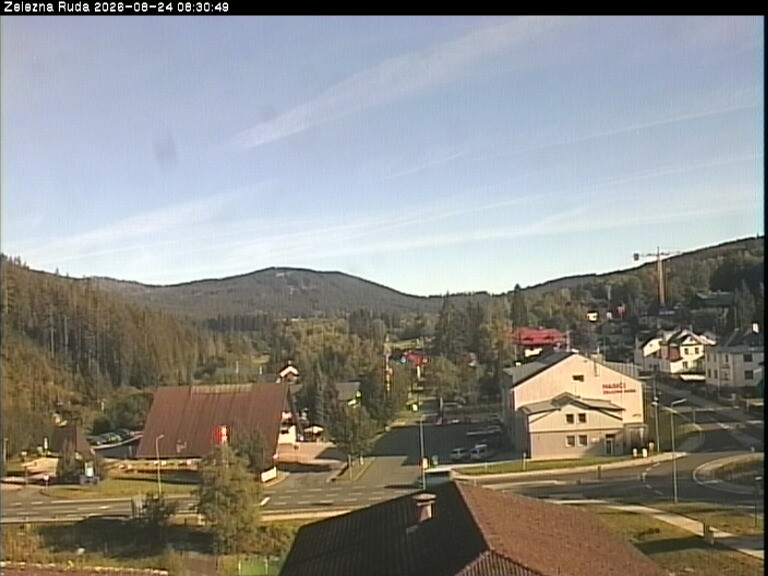 Archived image Webcam Zelezna Ruda: centre