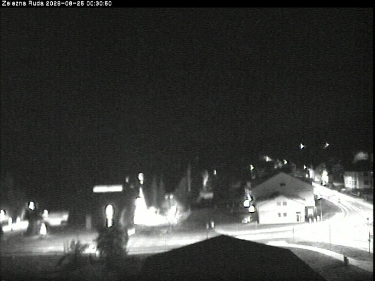 Archiv Foto Webcam Zelezna Ruda: Im Ort