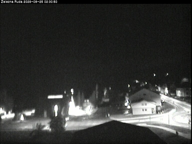 Archiv Foto Webcam Zelezna Ruda: Im Ort
