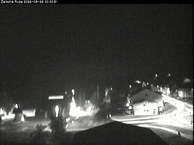 Archiv Foto Webcam Zelezna Ruda: Im Ort
