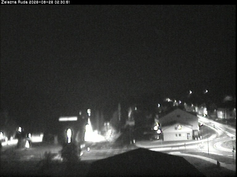 Archiv Foto Webcam Zelezna Ruda: Im Ort