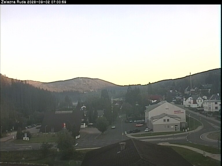 Archived image Webcam Zelezna Ruda: centre