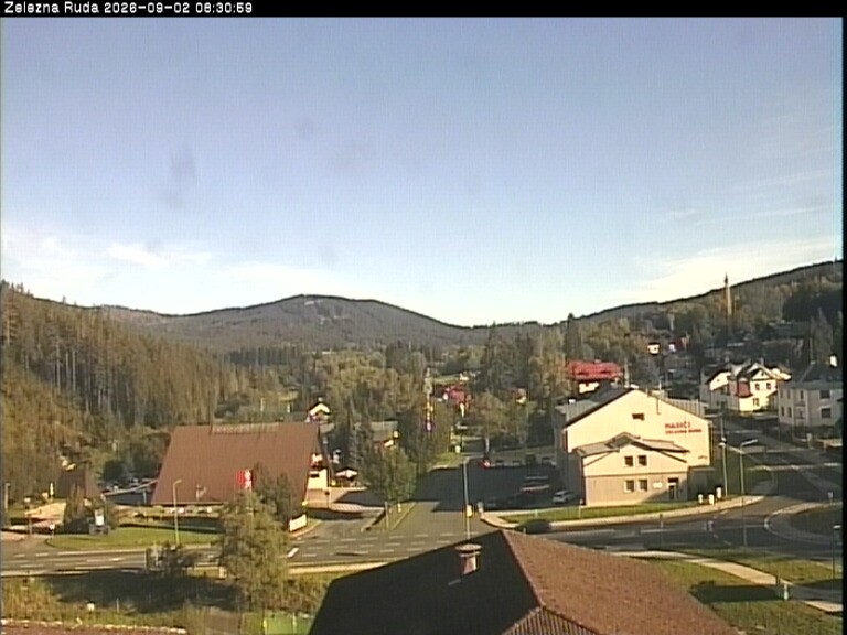 Archived image Webcam Zelezna Ruda: centre