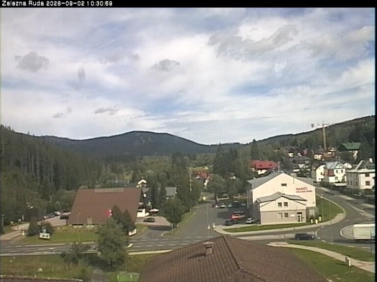 Archived image Webcam Zelezna Ruda: centre
