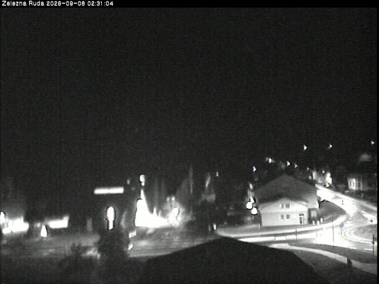 Archiv Foto Webcam Zelezna Ruda: Im Ort