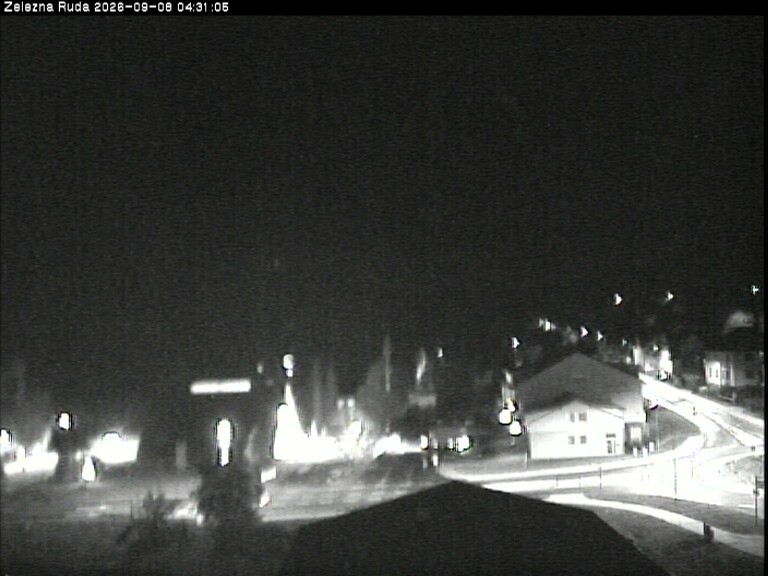 Archiv Foto Webcam Zelezna Ruda: Im Ort