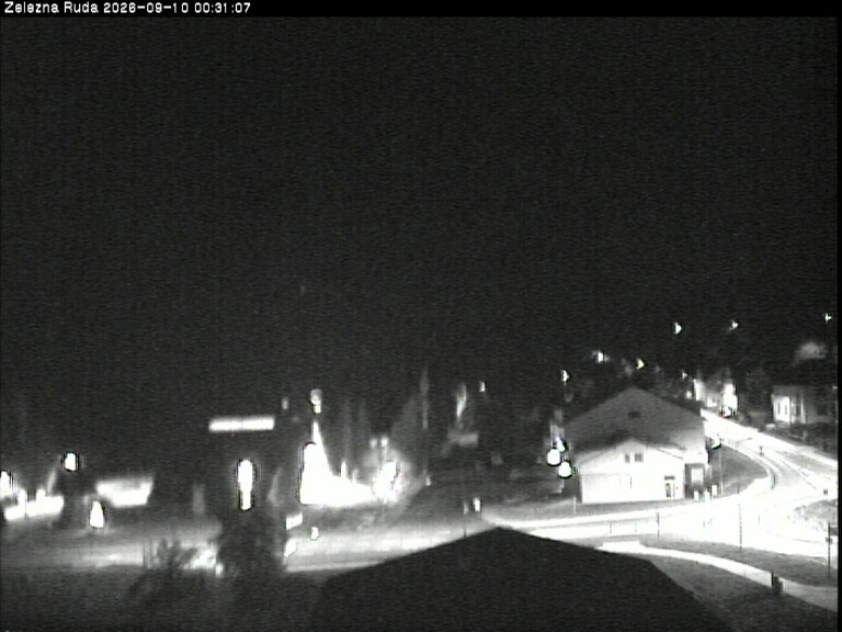 Archiv Foto Webcam Zelezna Ruda: Im Ort