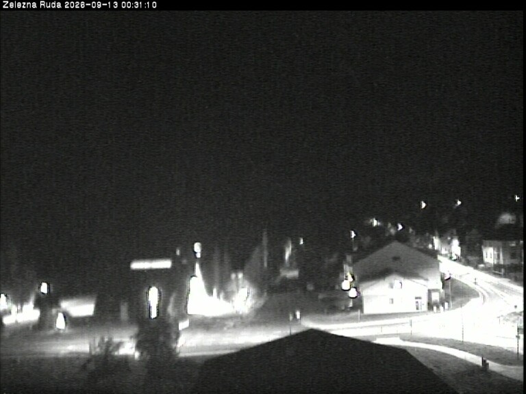Archiv Foto Webcam Zelezna Ruda: Im Ort