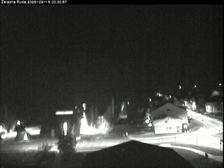 Archiv Foto Webcam Zelezna Ruda: Im Ort