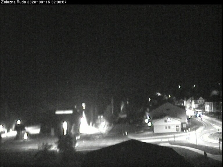 Archiv Foto Webcam Zelezna Ruda: Im Ort
