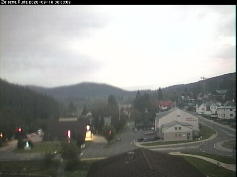 Archived image Webcam Zelezna Ruda: centre