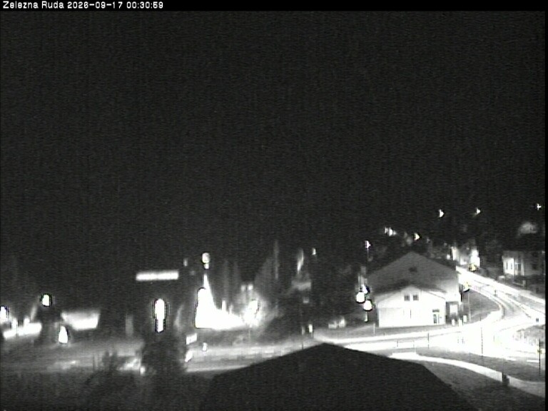 Archiv Foto Webcam Zelezna Ruda: Im Ort